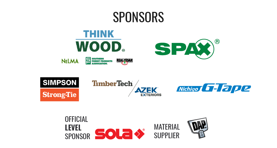Decks clinic sponsor logos