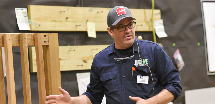  Aaron Butt at JLC LIVE 2023 | Deck Workshop