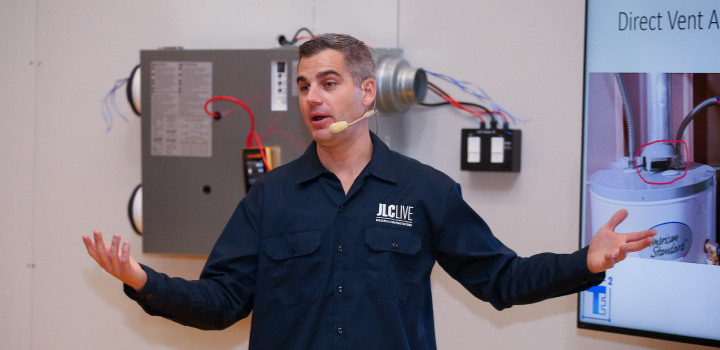 Ross Trethewey Leads the Indoor Air Quality Clinic at JLC LIVE