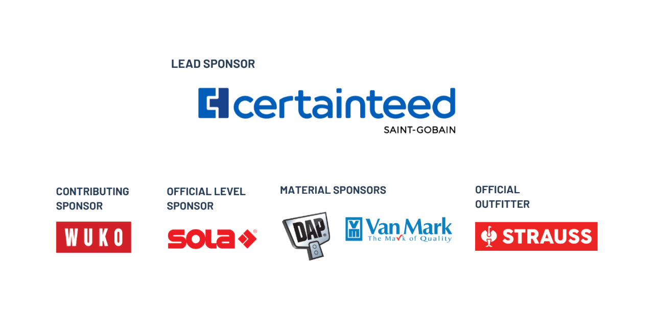 Building Clinic Sponsors