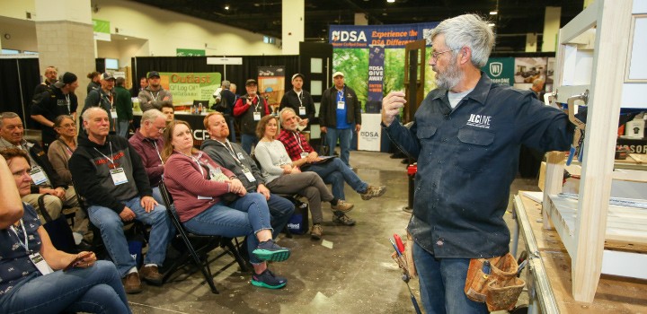 Gary Striegler Trim Carpentry Building Clinic at JLC LIVE